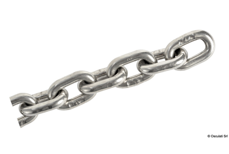 Catena inox calibrata 10 mm DIN766 x 100 m 