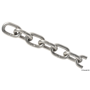 Catena inox genovese 8 mm x 50 m 