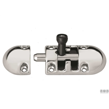 Catenaccio Silenziato Smooth Handle Ottone Cromato