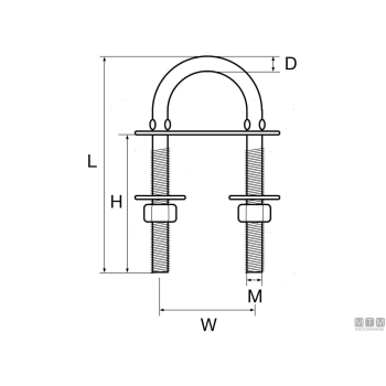 Cavallotto bolt-p d4mm inox<