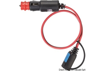Cavetto con presa standard accendino Optional 