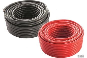 Cavo batteria ce 1x25-25m rosso 