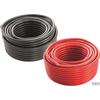 Cavo batteria ce 1x70-25m rosso 