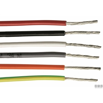 Cavo elettrico 1x4 nero 50mt< 