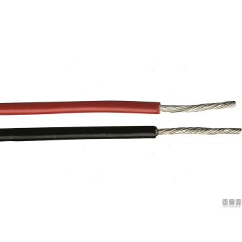 Cavo elettrico 1x4 nero 50mt