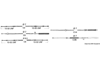 Cavo telecomando C8 da 29' 