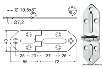 Cerniera 2,5 mm-38.444.00