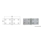 Cerniera in Acciaio Inox mm 45x110 Spessore 2mm