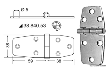 Cerniera 2,5 mm-38.840.53