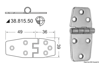 Cerniera 2 mm-38.815.50