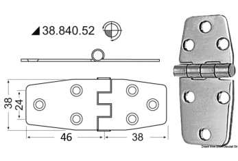 Cerniera 2 mm-38.840.52