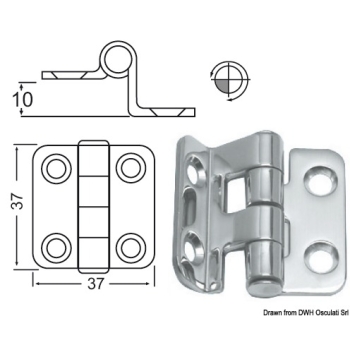 Cerniera a sbalzo 2 mm-38.441.59