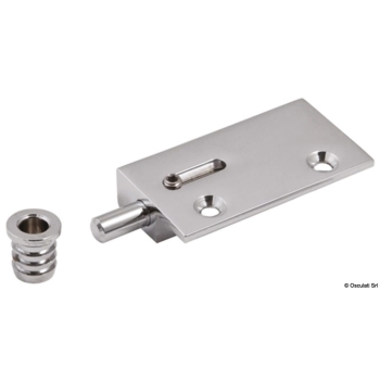 Cerniera a spillo DX + SX in ottone cm 35 x 60 