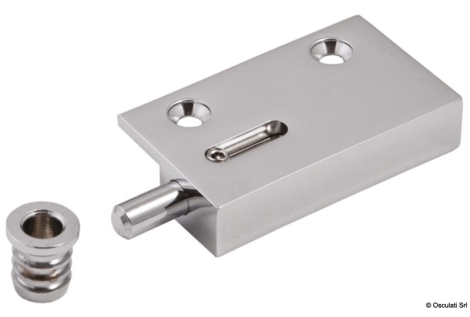 Cerniera a spillo DX + SX in ottone cm 35 x 60 