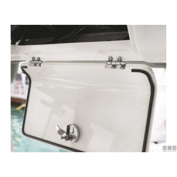 Cerniera frenata mt inox 99x28.5 