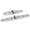 Cerniera in Acciaio Inox Lucidato a Specchio 2 fori mm.104x26