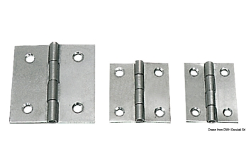 Cerniera inox mm 30x30 