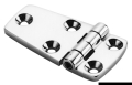 Cerniera Robusta in Acciaio Inox Sporgente mm 57x38 