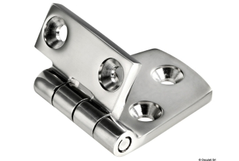 Cerniera inox mm 57x38 rovesciata 