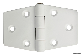 Cerniera nylon mm 98x65 bianca 