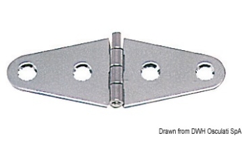 Cerniere inox 101x27 mm 