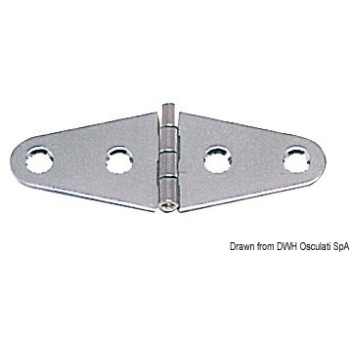 Cerniere inox 101x38 mm 