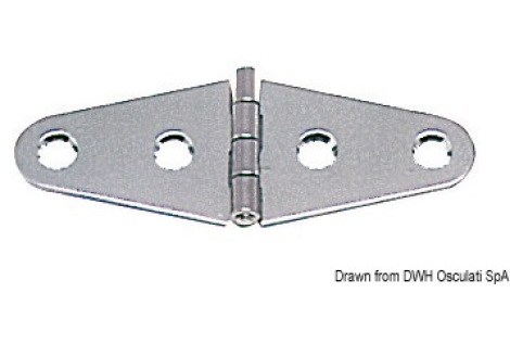 Cerniere inox 101x38 mm 