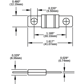 CF.2 FUSIBILE MIDI 30A ARANCIONE
