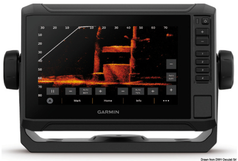 Charplotter Garmin EchoMap UHD2 92sv con  trasd. 