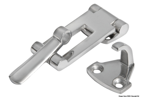 Chiusura a leva inox 104,6x36,7 mm 