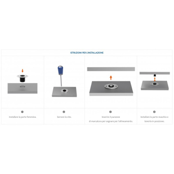 Chiusura a scatto nylon