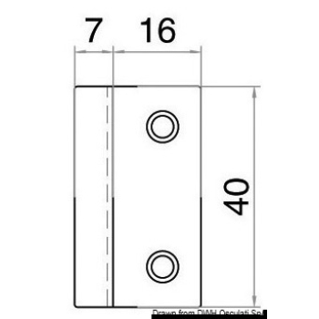 Chiusura Flush Lock ovale 