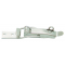 Chiusura a Leva in Acciaio Inox con Portalucchetto mm 98x28