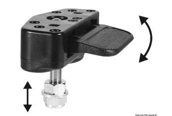 Chiusura verticale a scomparsa bianca 