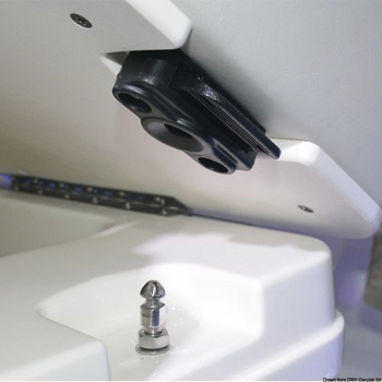 Chiusura verticale a scomparsa nera 