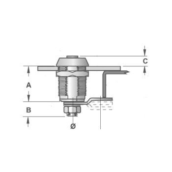 Cilindro unica chiave mm.18