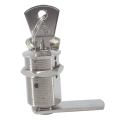 Cilindro Unica Chiave in Ottone Cromato mm.18