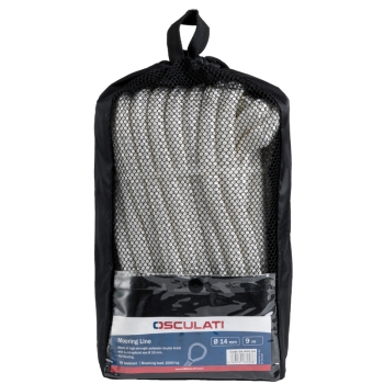 Cima con occhio 10 mm x 6 m nera 