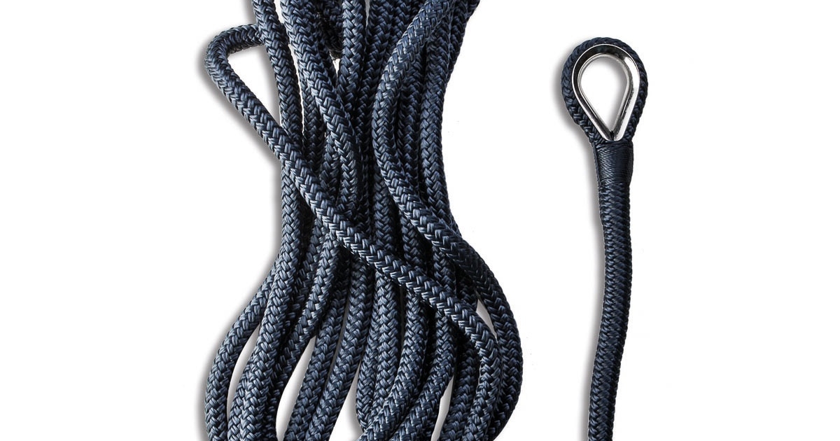 Cima Di Ormeggio OSCULATI 12 Mm X 7 M Blu - Poliestere Con Impiombatura A Mano - Foto 5