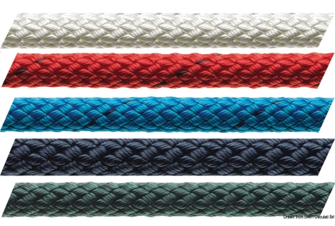 Cima Marlow braid 10 mm rossa 