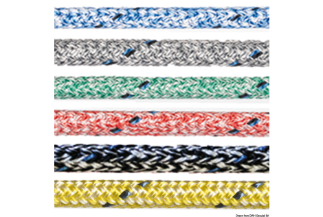 Cima Marlow Doublebraid marble color nero 12mm 