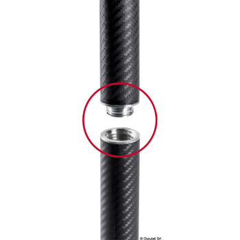 Cima Marlow impiombata 1300 mm 