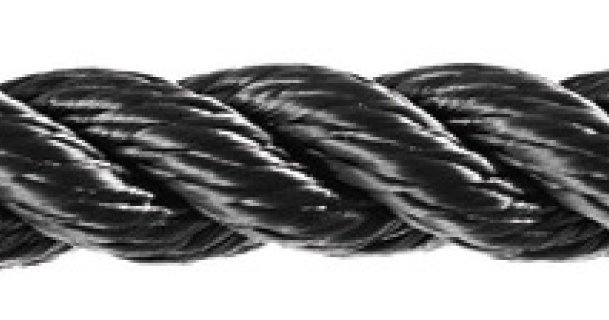 Cima Di Ormeggio Ad Alta Tenacità Con Occhio Nera 16 Mm X 11 M - Cime