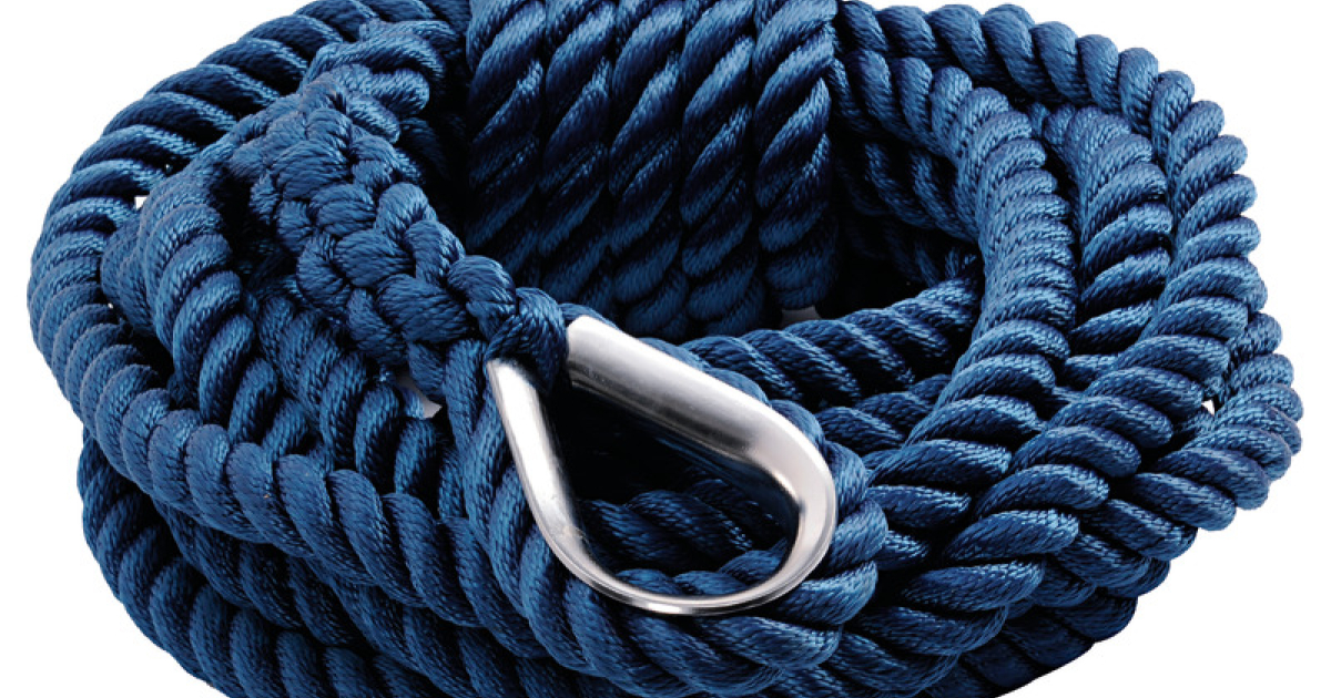OSCULATI Cima Ormeggio Blu 14 Mm X 12 M – Corda Nautica Per Barca, Resistente E Durevole