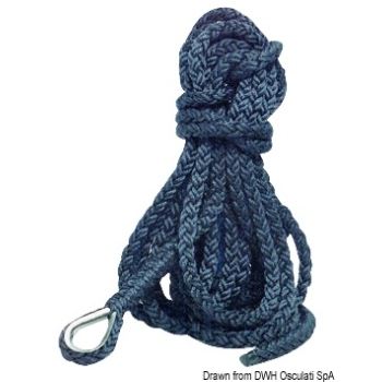 Cima ormeggio 8 capi 20 mm x 12 m 