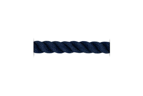 Cima Ormeggio Armare Sea King Ritorta in Poliestere 10 mm Blu Navy
