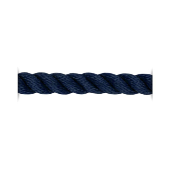 Cima Ormeggio Armare Sea King Ritorta in Poliestere 10 mm Blu Navy