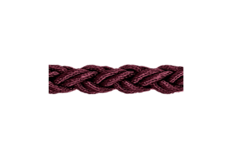Cima Ormeggio Armare Square Line 8 Lignoli in Poliestere 18 mm Bordeaux