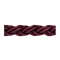 Cima Ormeggio Armare Square Line 8 Lignoli in Poliestere 18 mm Bordeaux