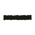 Cima Ormeggio Armare Square Line 8 Lignoli in Poliestere 24 mm Nero